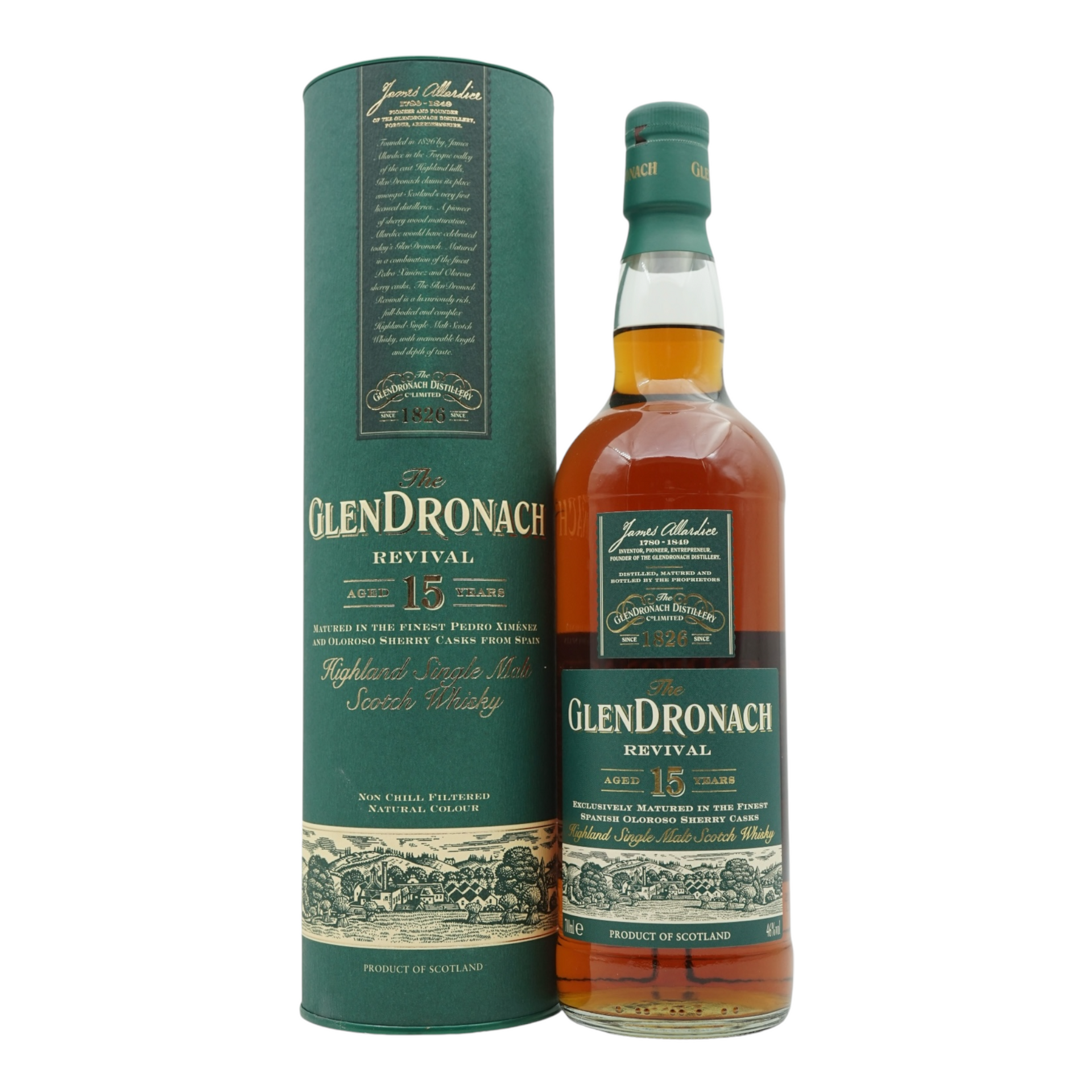 GlenDronach 18年*Billy walker version Glendronach 18 Jahre (2013) Billy Walker vs. 18 Jahre (2023