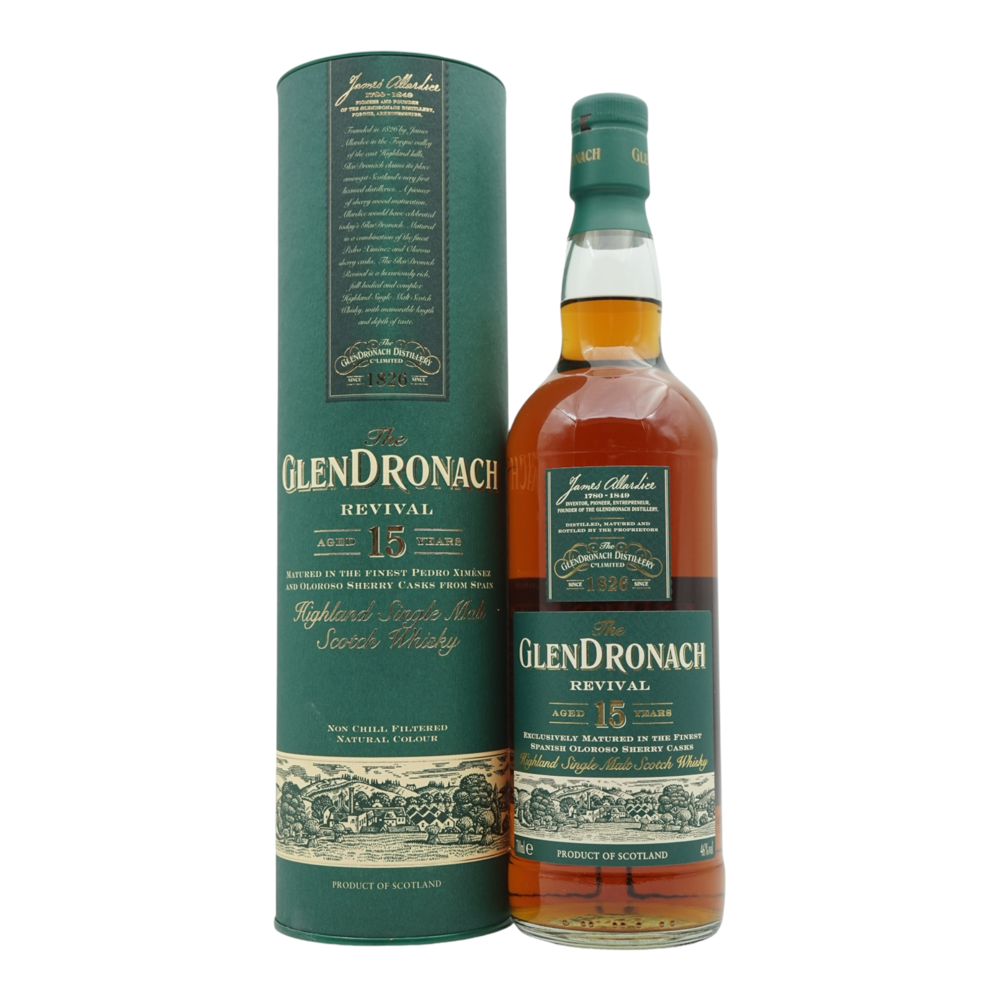 Glendronach 15 Year Old Billy Walker 2014