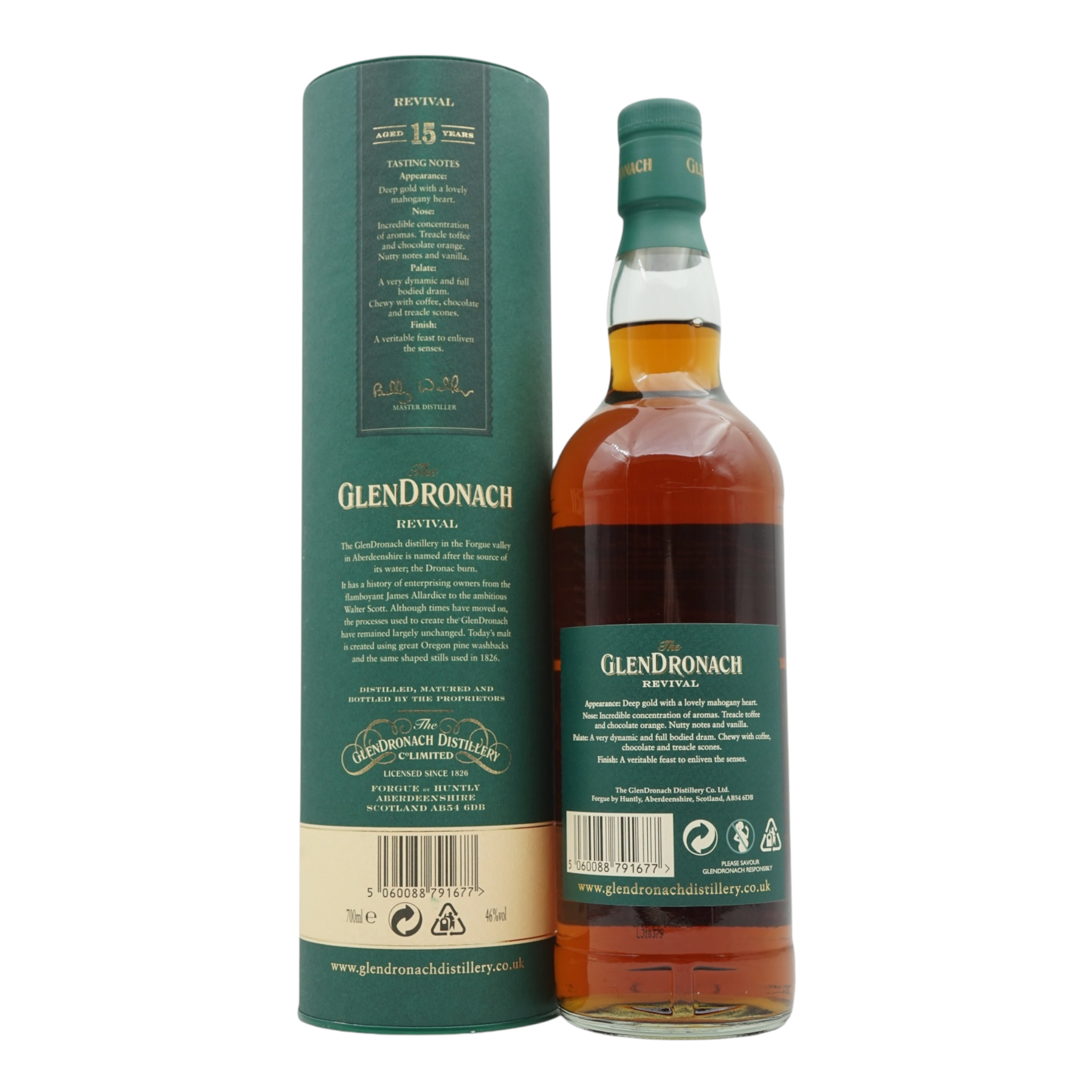 Glendronach 15 Year Old Billy Walker 2014