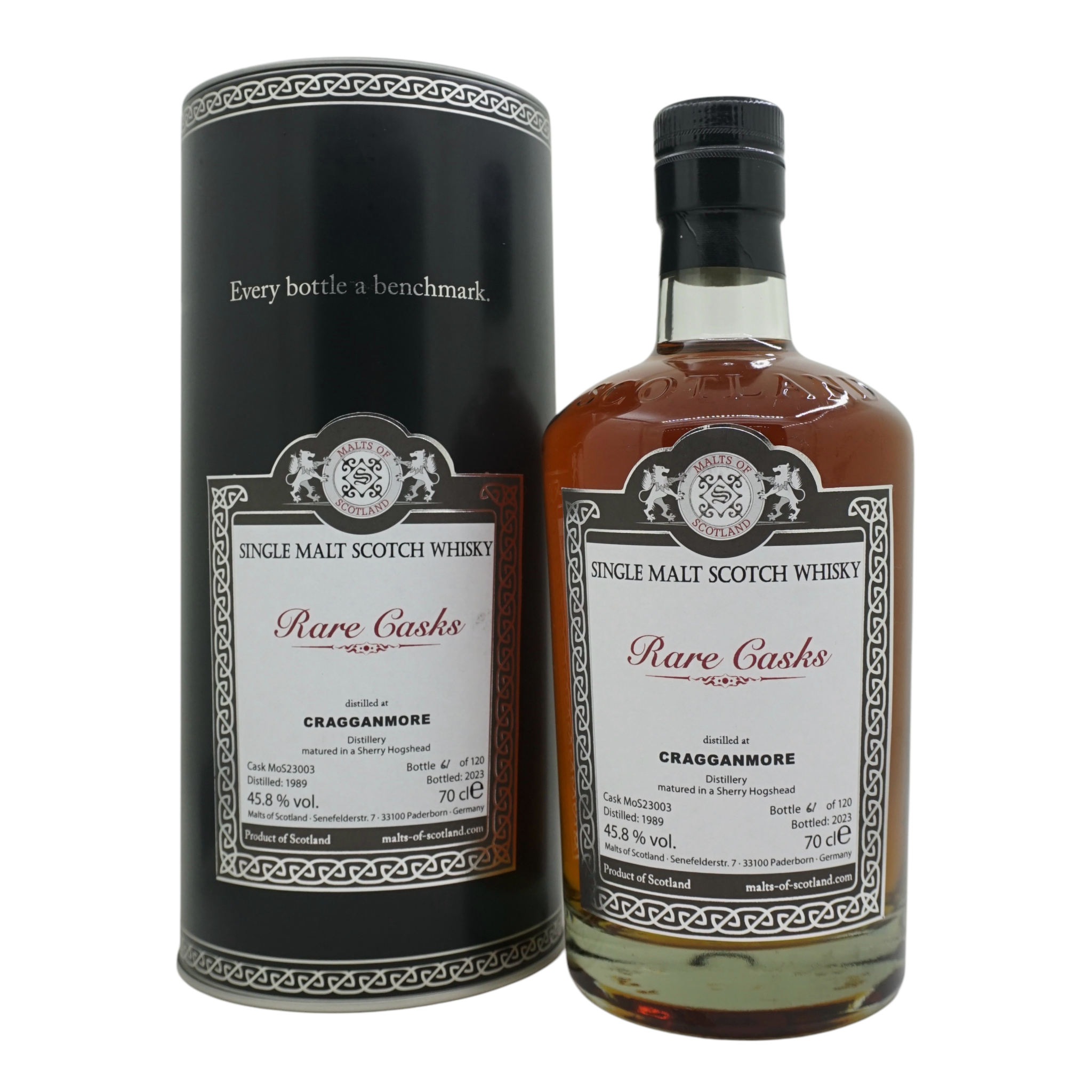 Cragganmore 1989/2023 Rare Cask Malts of Scotland #23003