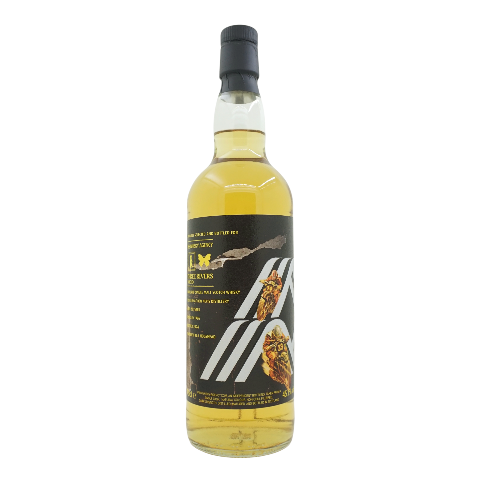 Ben Nevis 1996/2024 28 Year Old The Whisky Agency Joint bottling with Three Rivers Tokyo