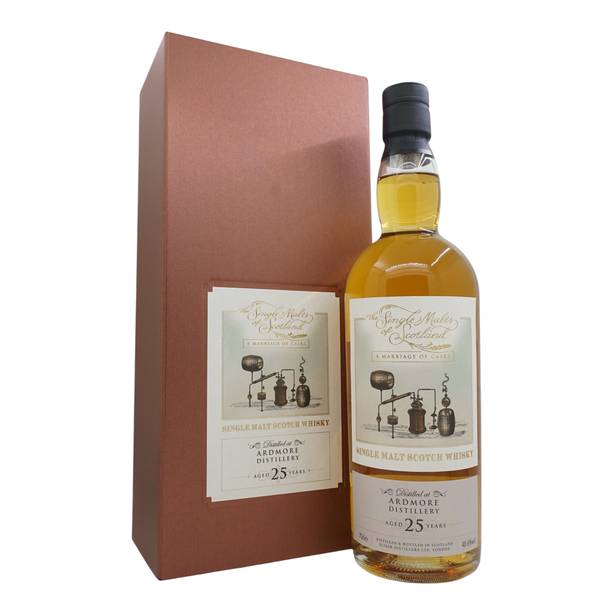 Ardmore 25 Year Old The Single Malts of Scotland a Marriage of Casks