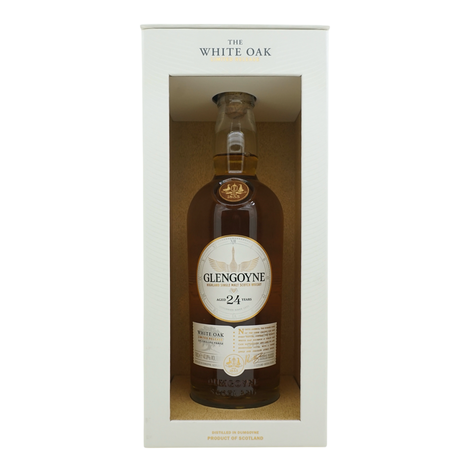 Glengoyne 24 Year Old White Oak Limited Release