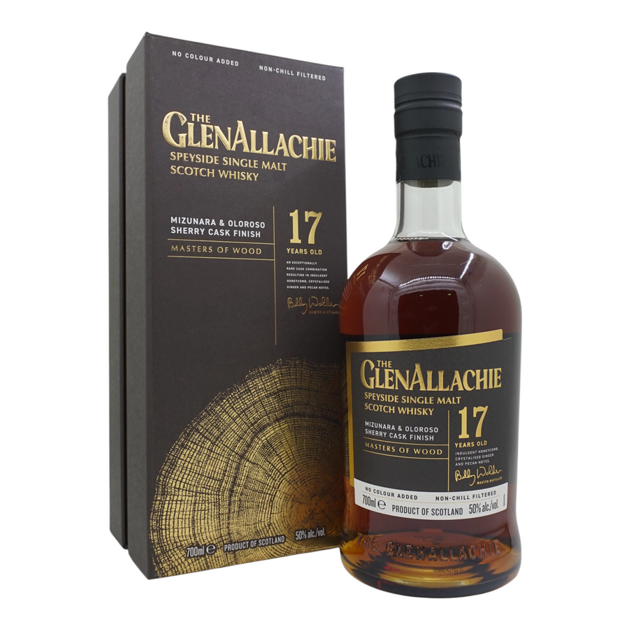 Glenallachie 17 Year Old Masters of Wood Mizunara & Oloroso Sherry Finish