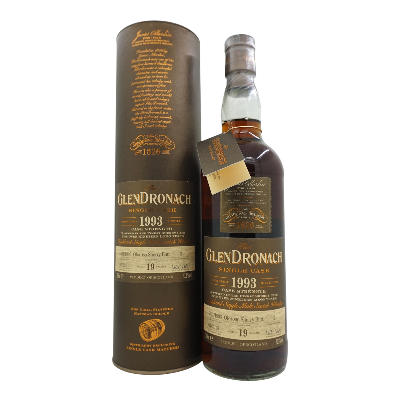 Glendronach 1993/2013 19 Year Old Oloroso Sherry Butt #2