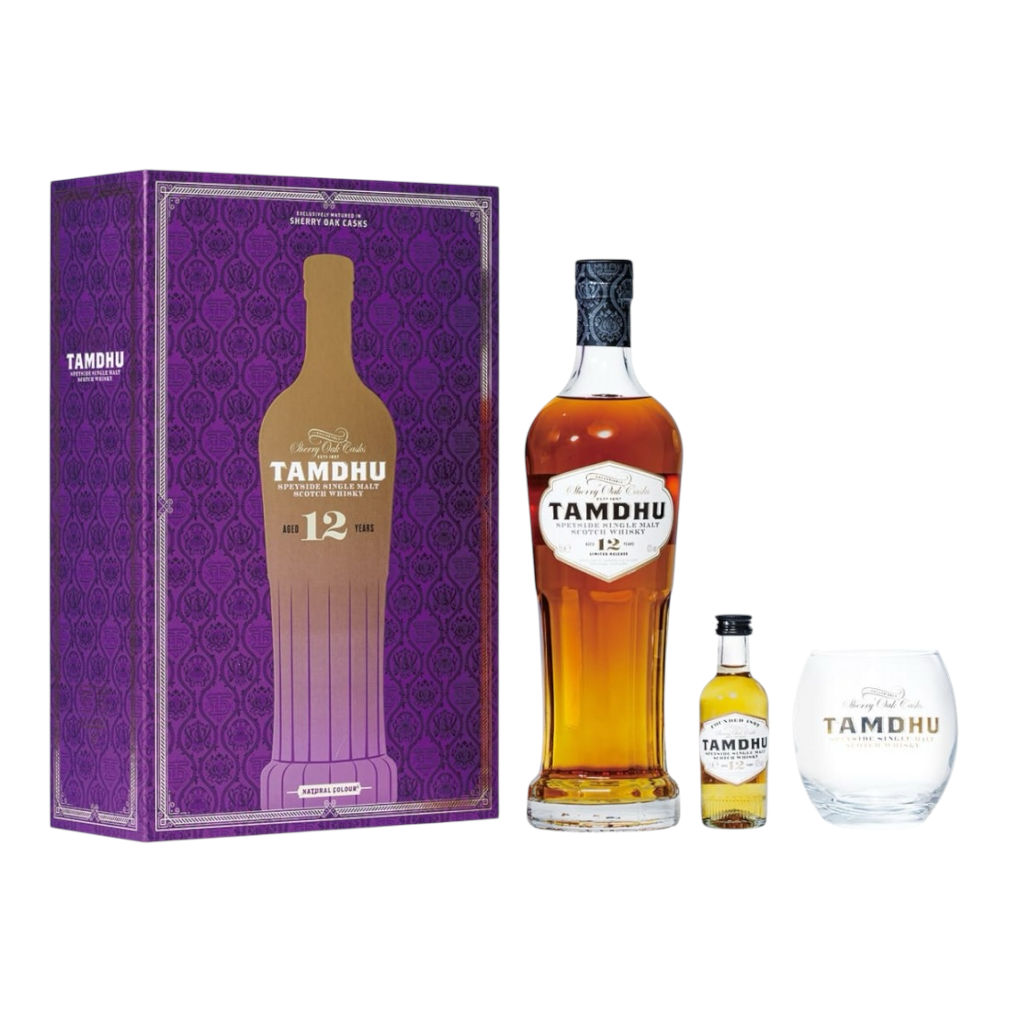 Tamdhu 12 Year Old Sherry Cask Gift Set