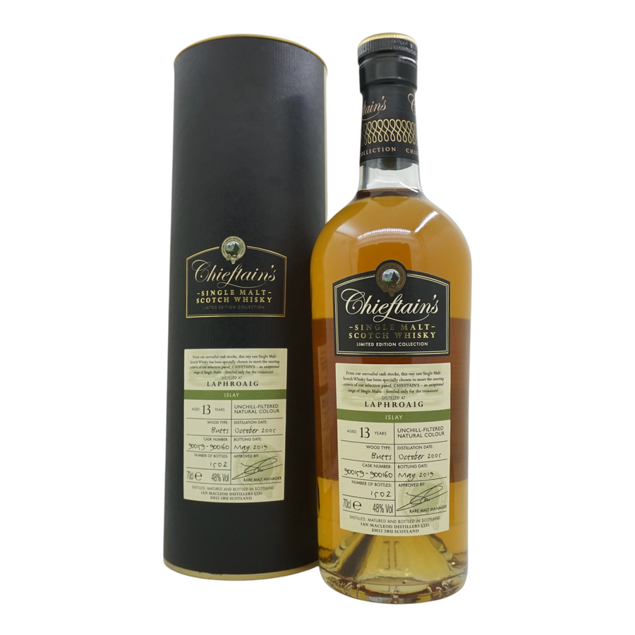 Laphroaig 2005/2019 13 Year Old Chieftain's #900159, 900160