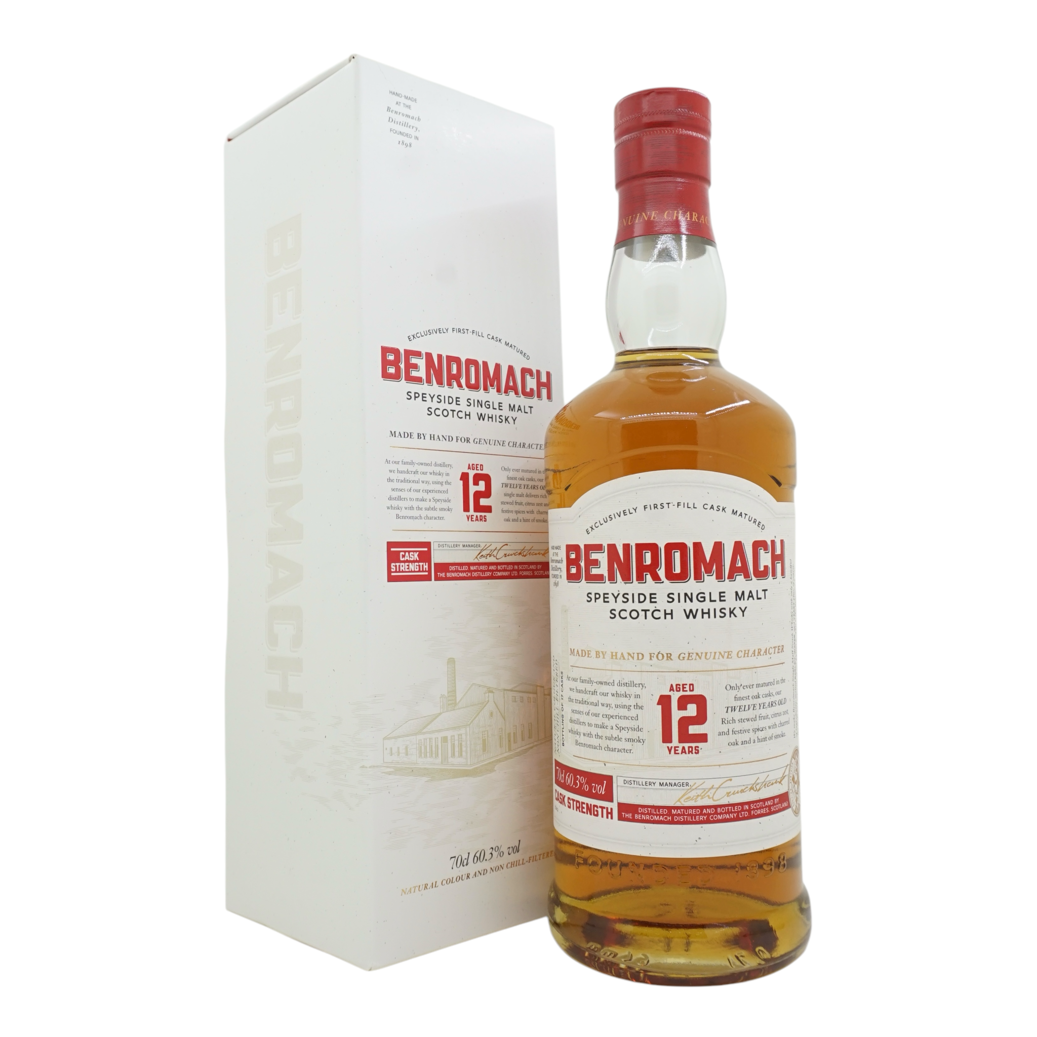 Benromach 12 Year Old Cask Strength 60.3%