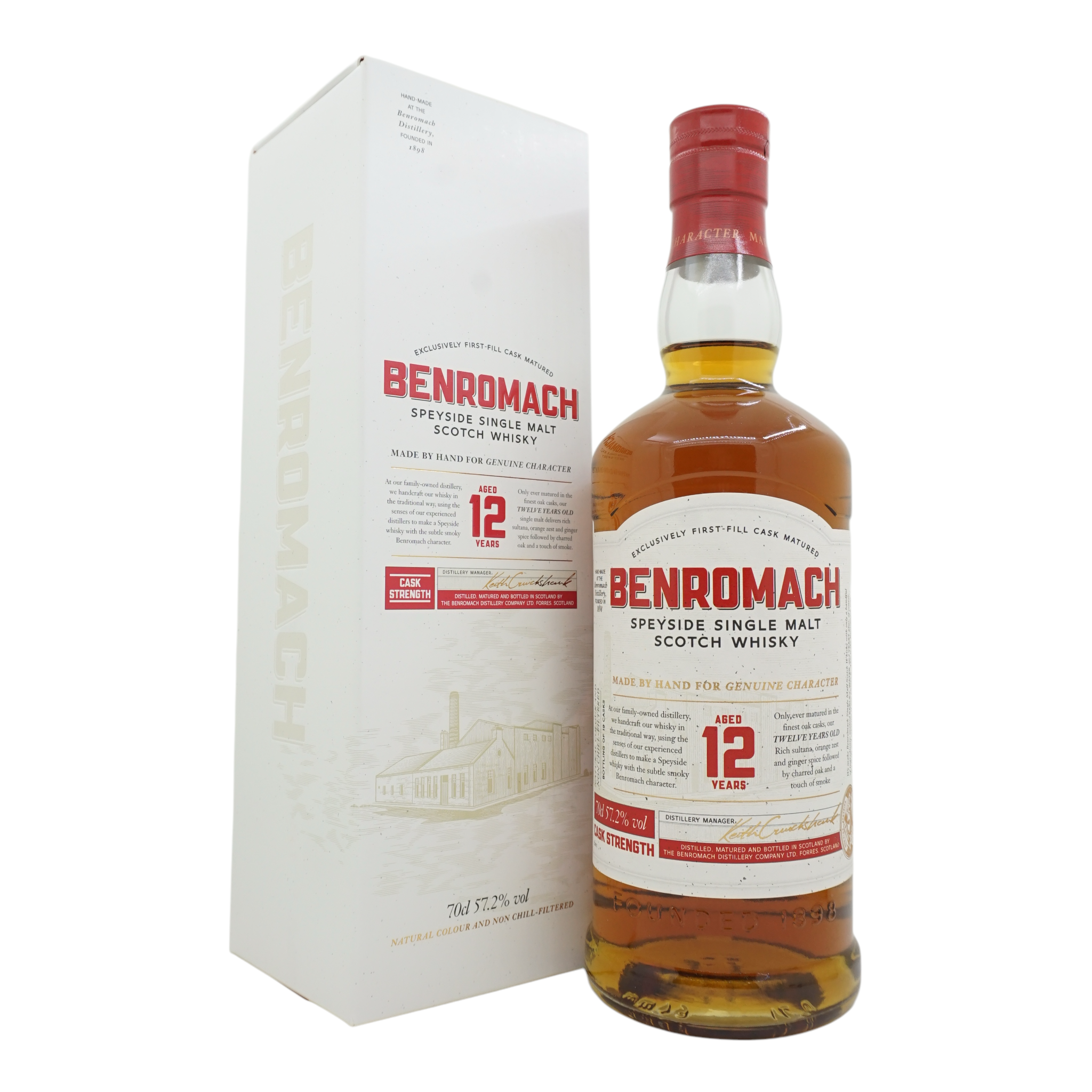 Benromach 12 Year Old Cask Strength 57.2%