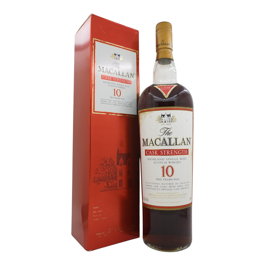 Macallan Cask Strength 10 Year Old Jerez Sherry Oak 58.6%
