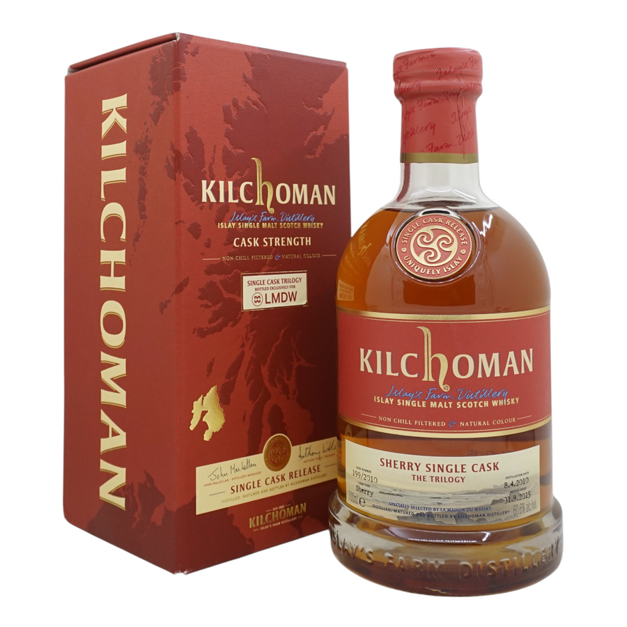 Kilchoman 2010/2015 Sherry Single Cask The Trilogy Bottled for LMDW #199/2010