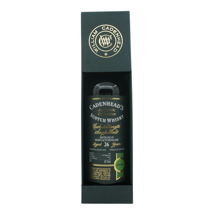 Mortlach 1988/2015 26 Year Old Authentic Collection Cadenhead's 56.1%