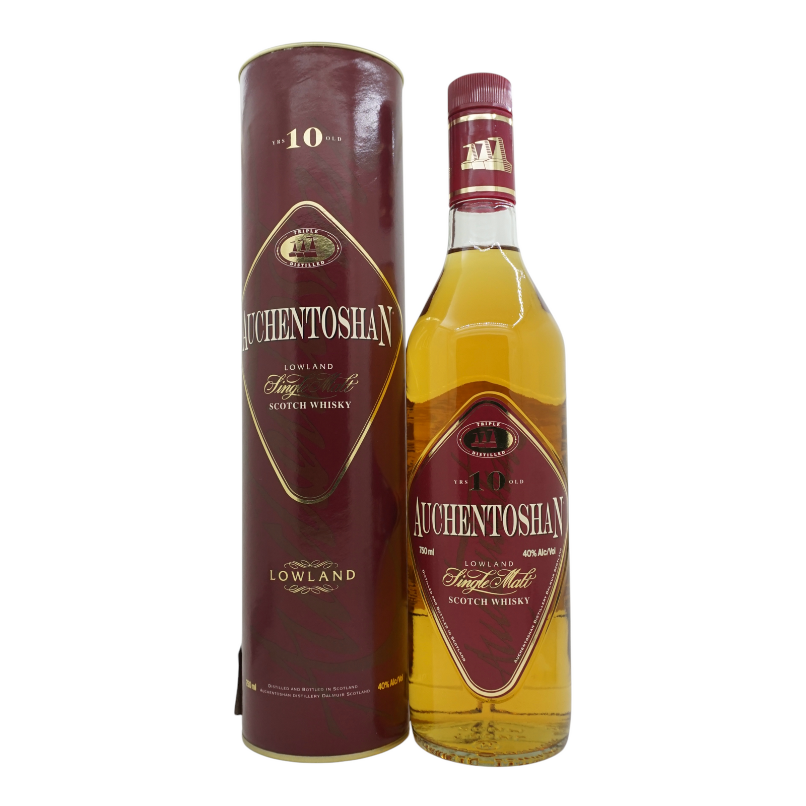 Auchentoshan 10 Year Old Triple Distilled