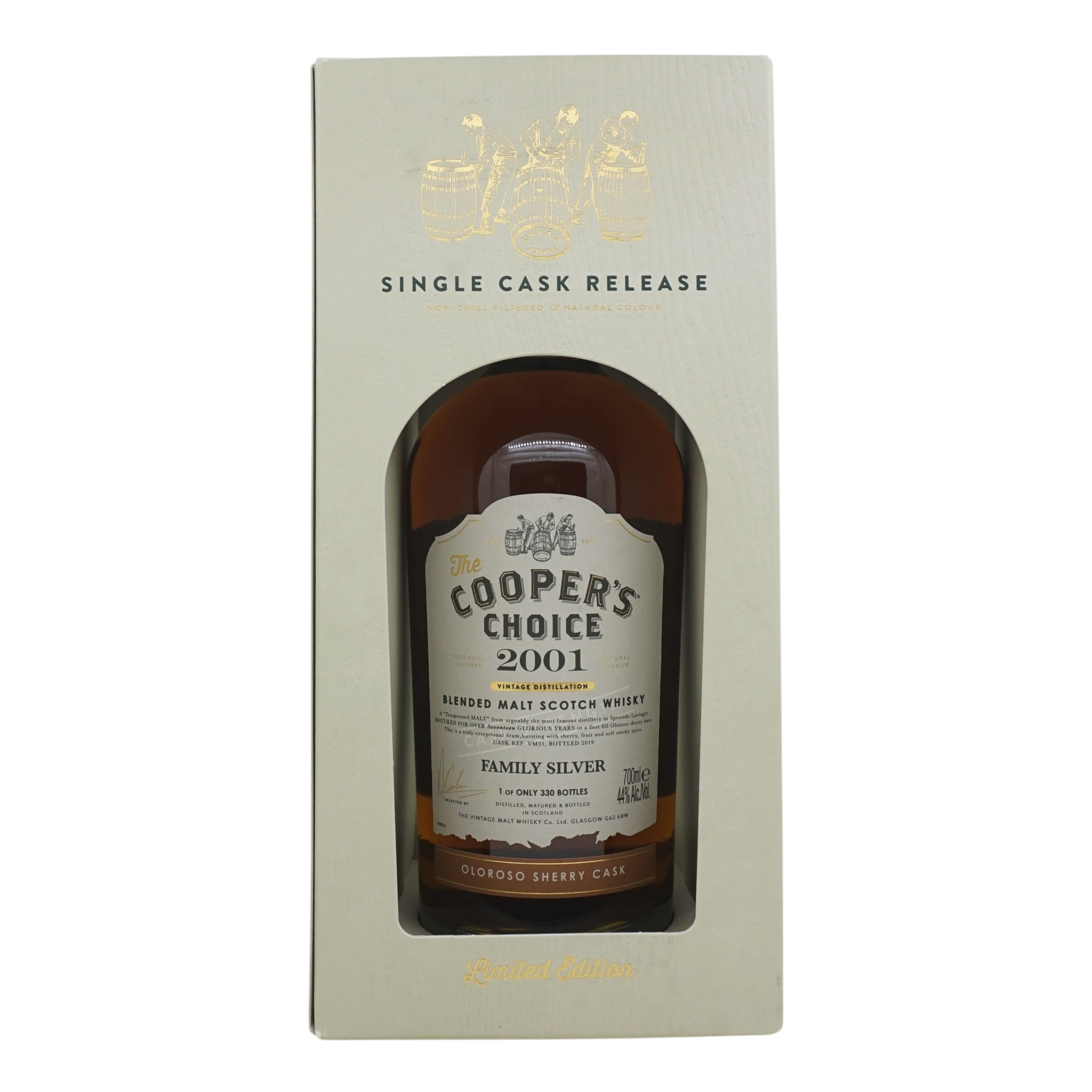 Blended Malt Scotch Whisky 2001/2019 The Cooper's Choice #VM31