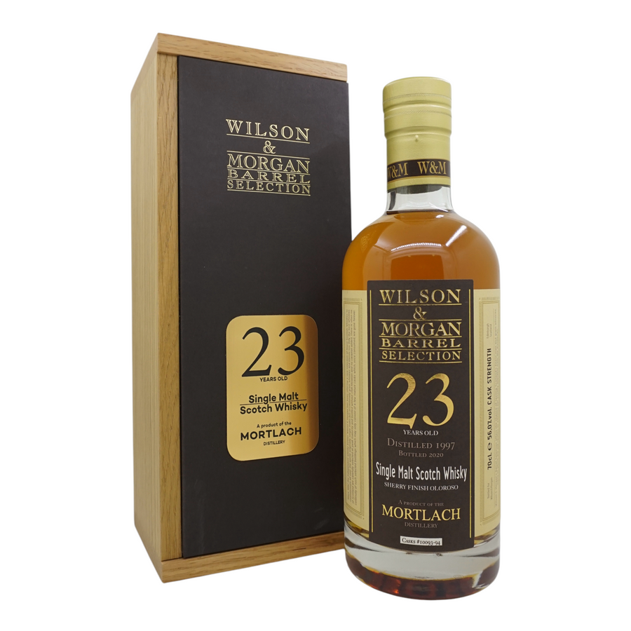 Mortlach 1997/2020 23 Year Old Barrel Selection Wilson&Morgan #10093-94