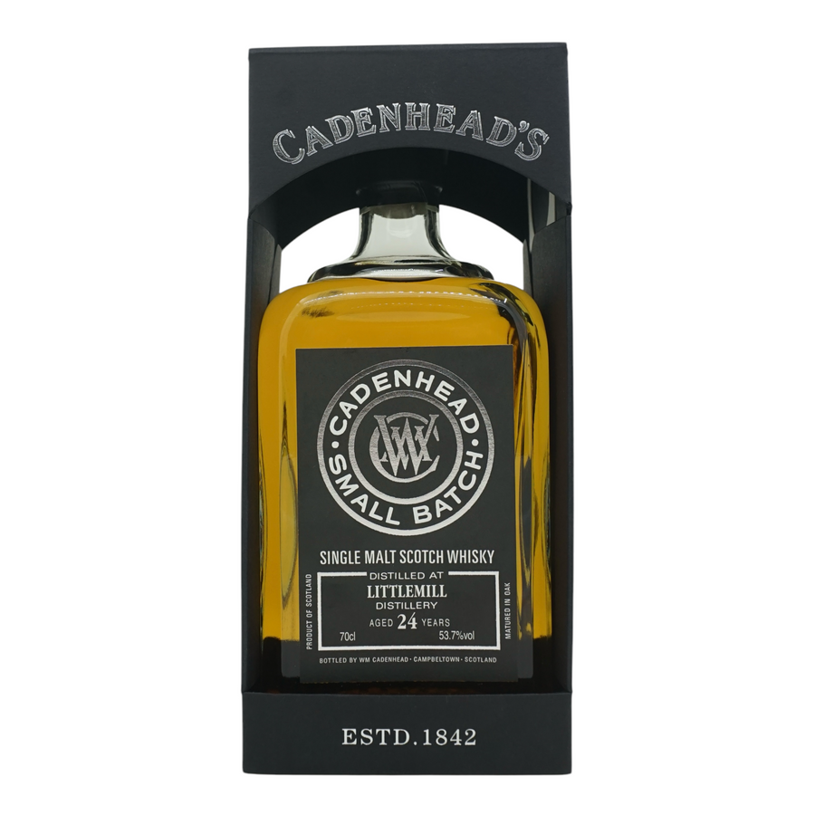 Littlemill 1990/2015 24 Year Old Small Batch Cadenhead's 53.7%