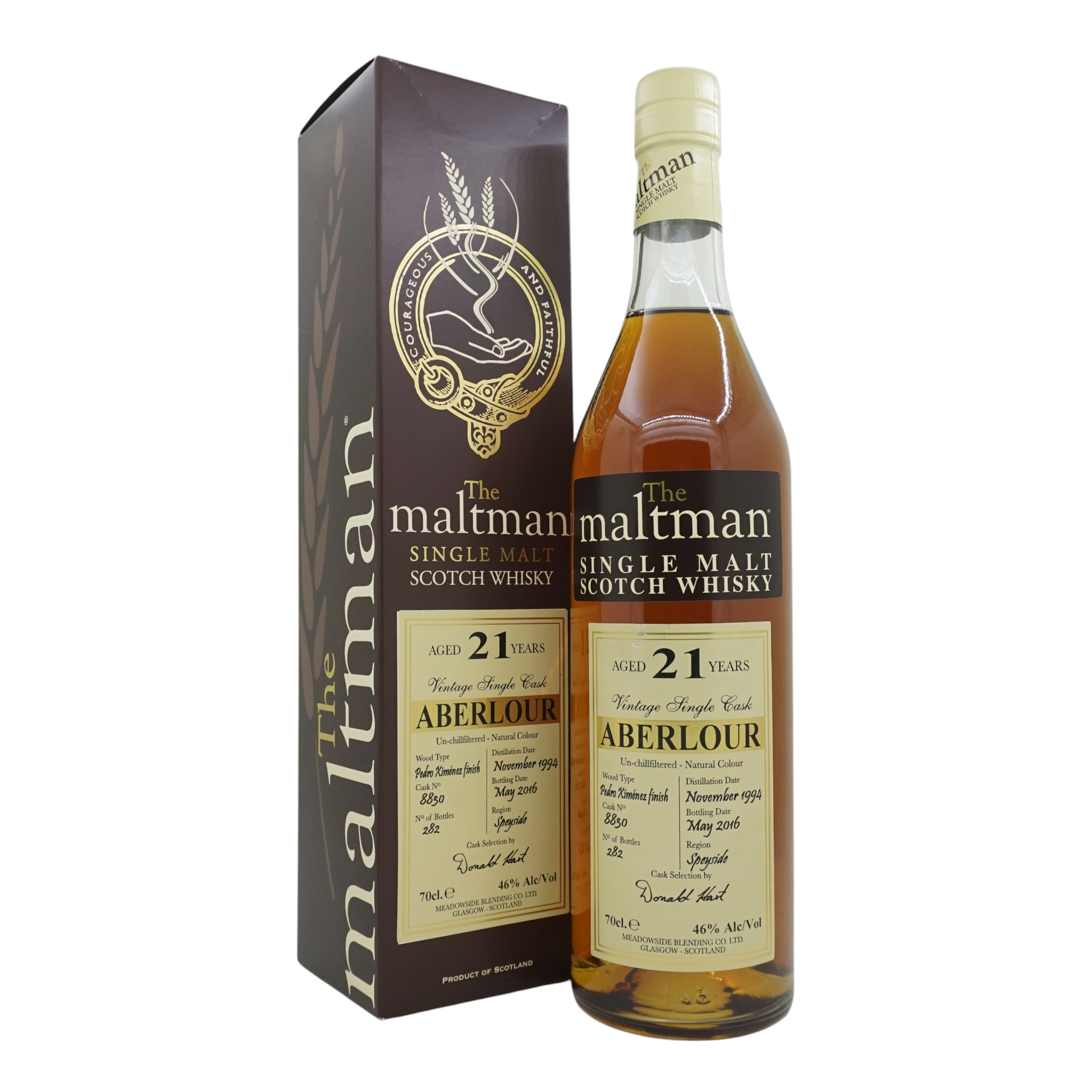 Aberlour 1994/2016 21 Year Old The Maltman #8830