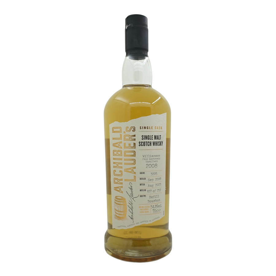Williamson 2008/2023 Single Cask Archibald Lauder & Co. Ltd. #3205