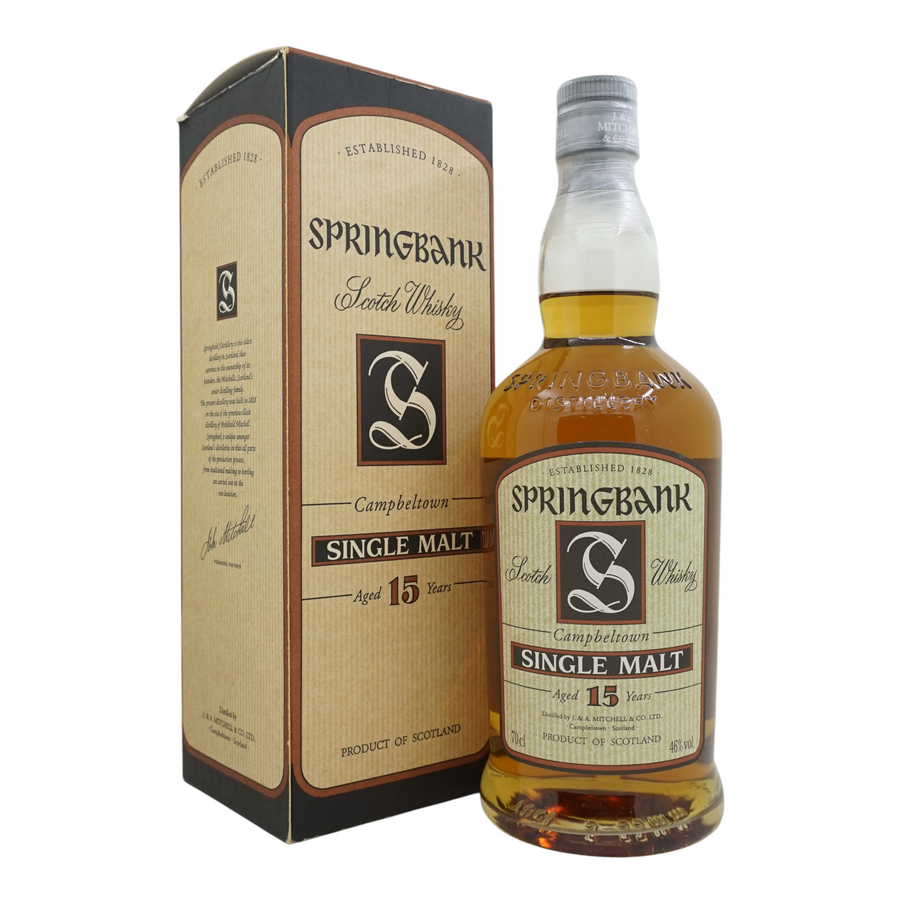 Springbank 15 Year Old Beige Label