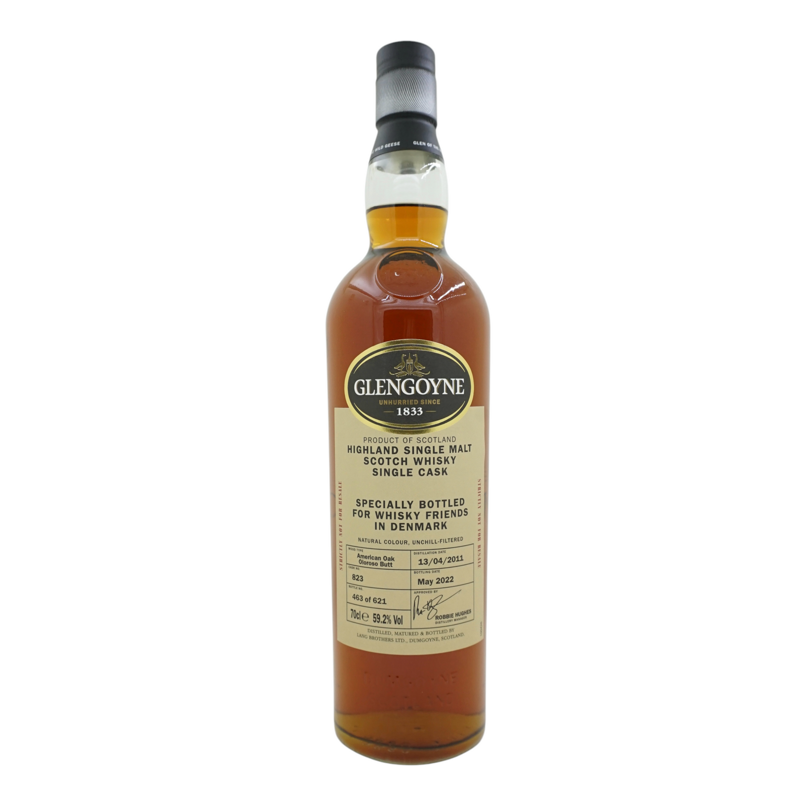 Glengoyne 2011/2022 Private Cask Bottled for Whiskyfriends in Denmark #823