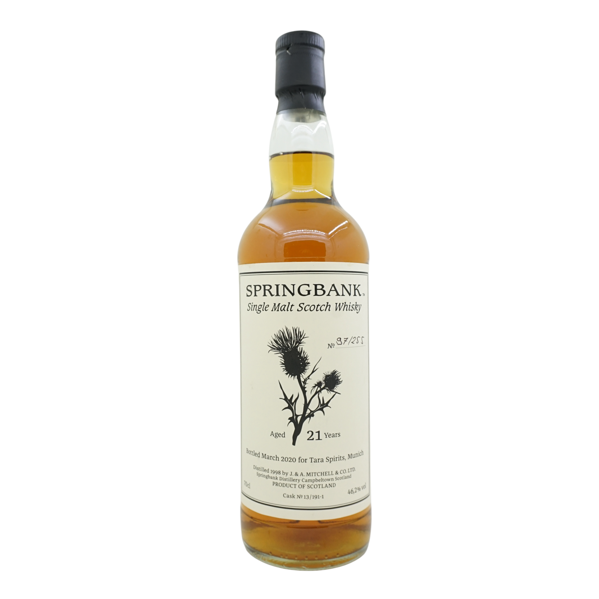 Springbank 1998/2010 21 Year Old Private Bottling #13/191-1