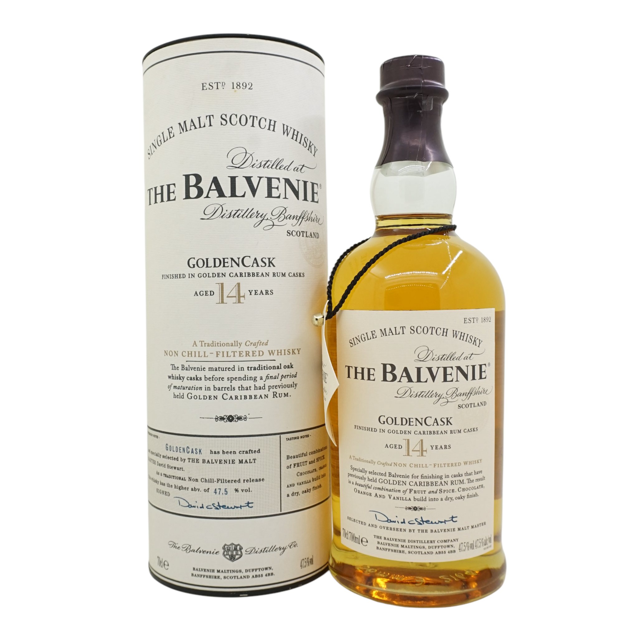 Balvenie 14 Year Old Golden Cask Caribbean Rum Casks