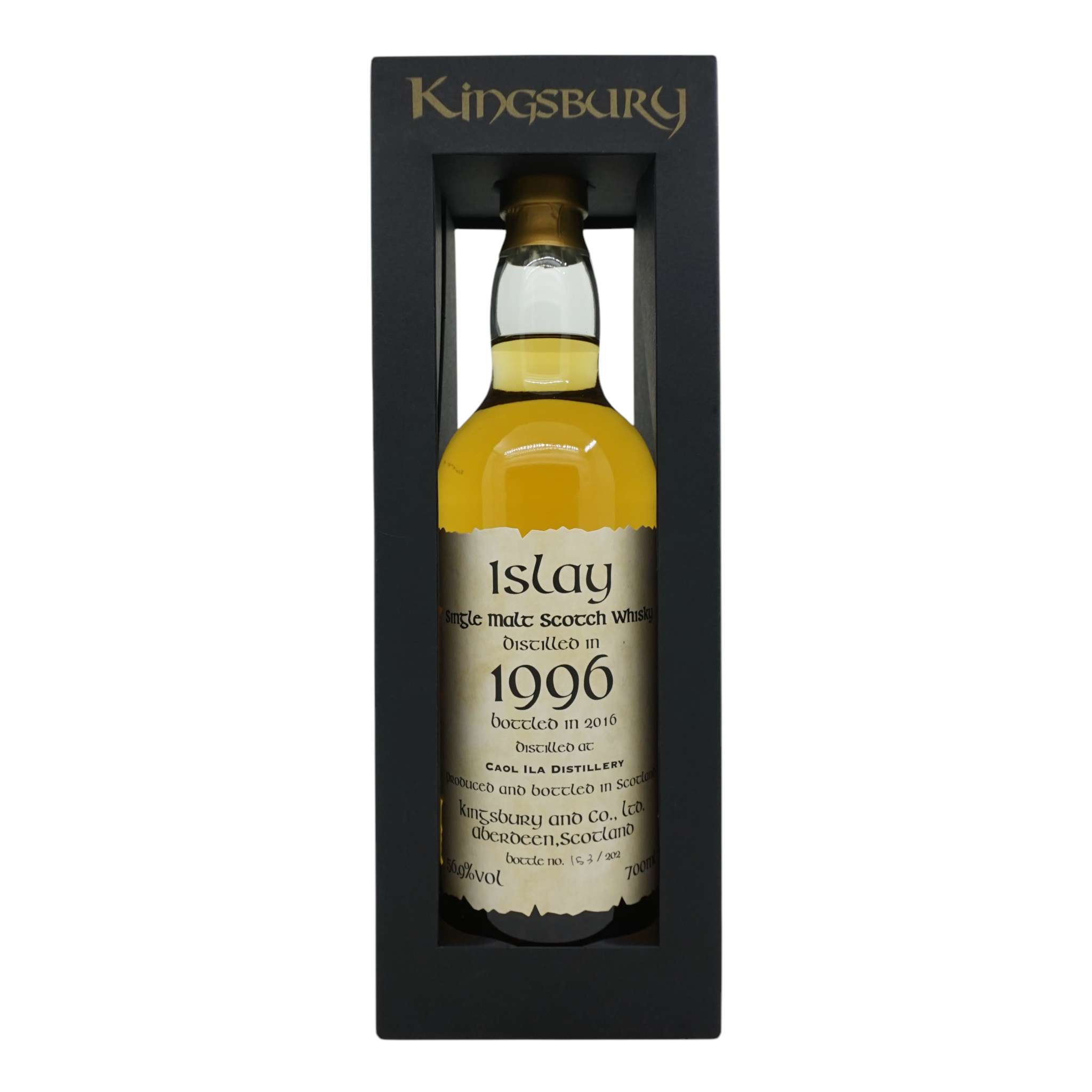 Caol Ila 1996/2016 20 Year Old Celtic Series Kingsbury #794