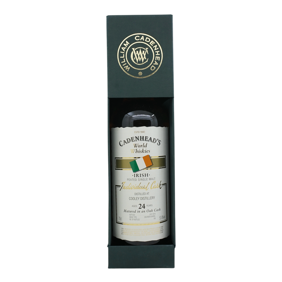 Cooley 24 Year Old 2016 World Whiskies Individual Cask Cadenhead's 53.8%