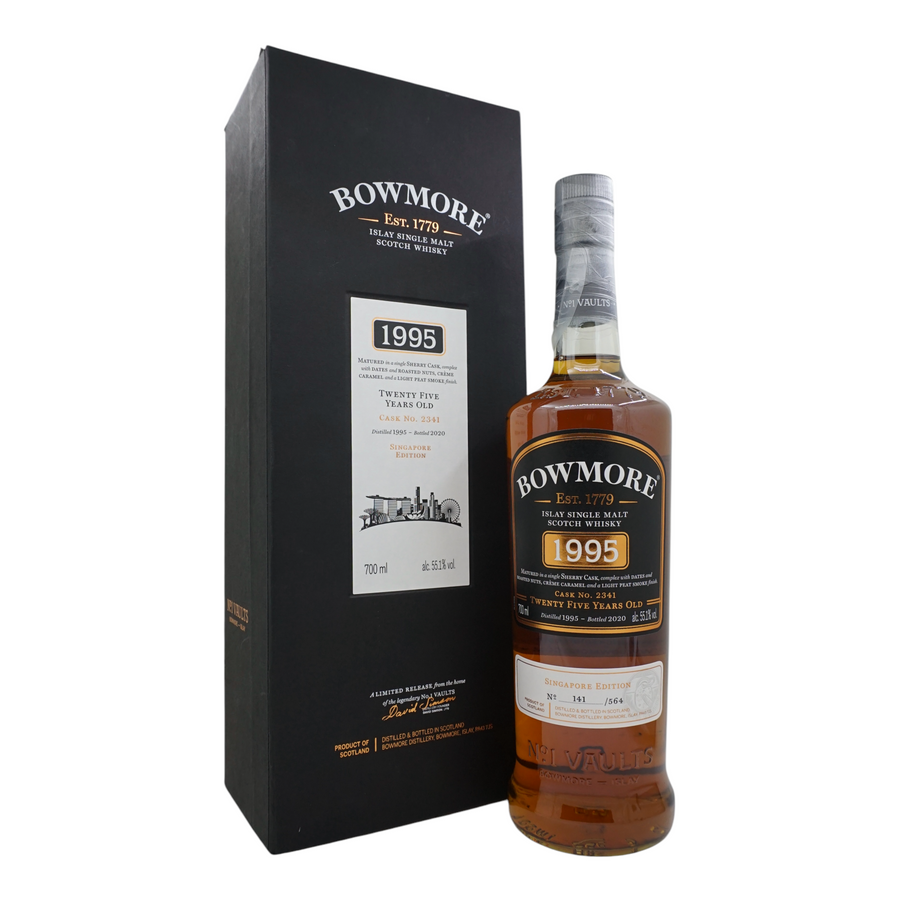 Bowmore 1995/2020 25 Year Old Singapore Edition #2341