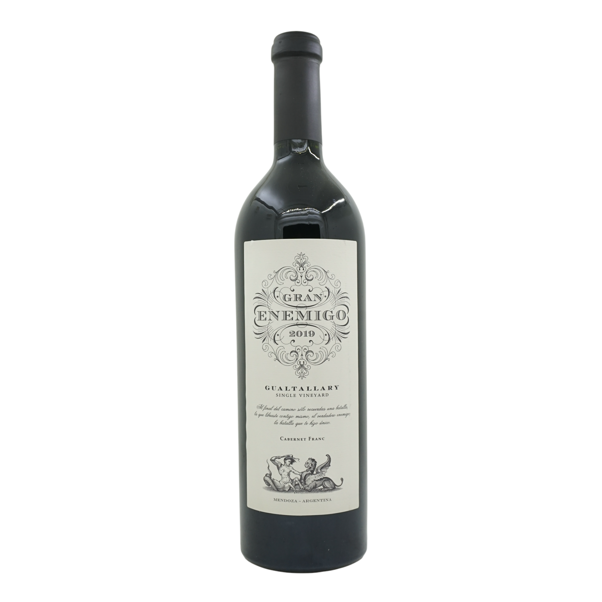 Bodega Aleanna 'Gran Enemigo' Gualtallary Single Vineyard Cabernet Franc 2019 (RP:100/JS:100)