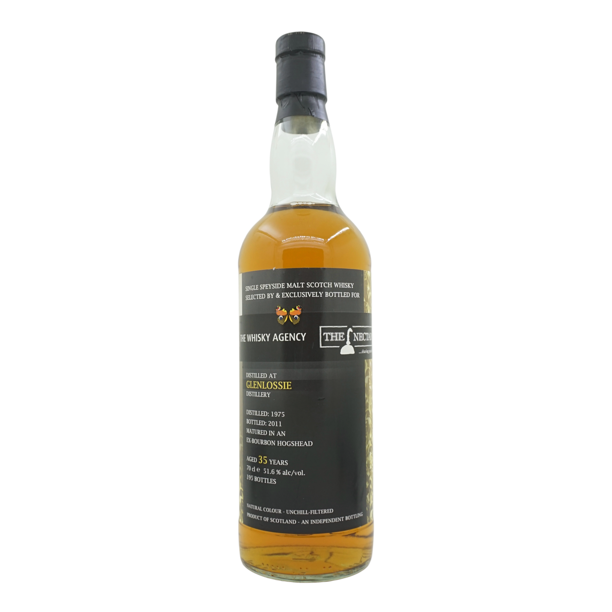 Glenlossie 1975/2011 35 Year Old The Whisky Agency Joint bottling with The Nectar