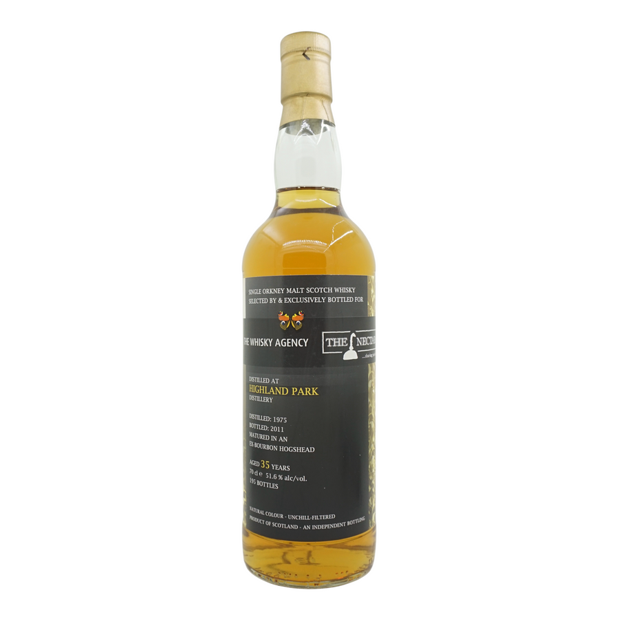 Highland Park 1975/2011 35 Year Old The Whisky Agency Joint bottling with The Nectar