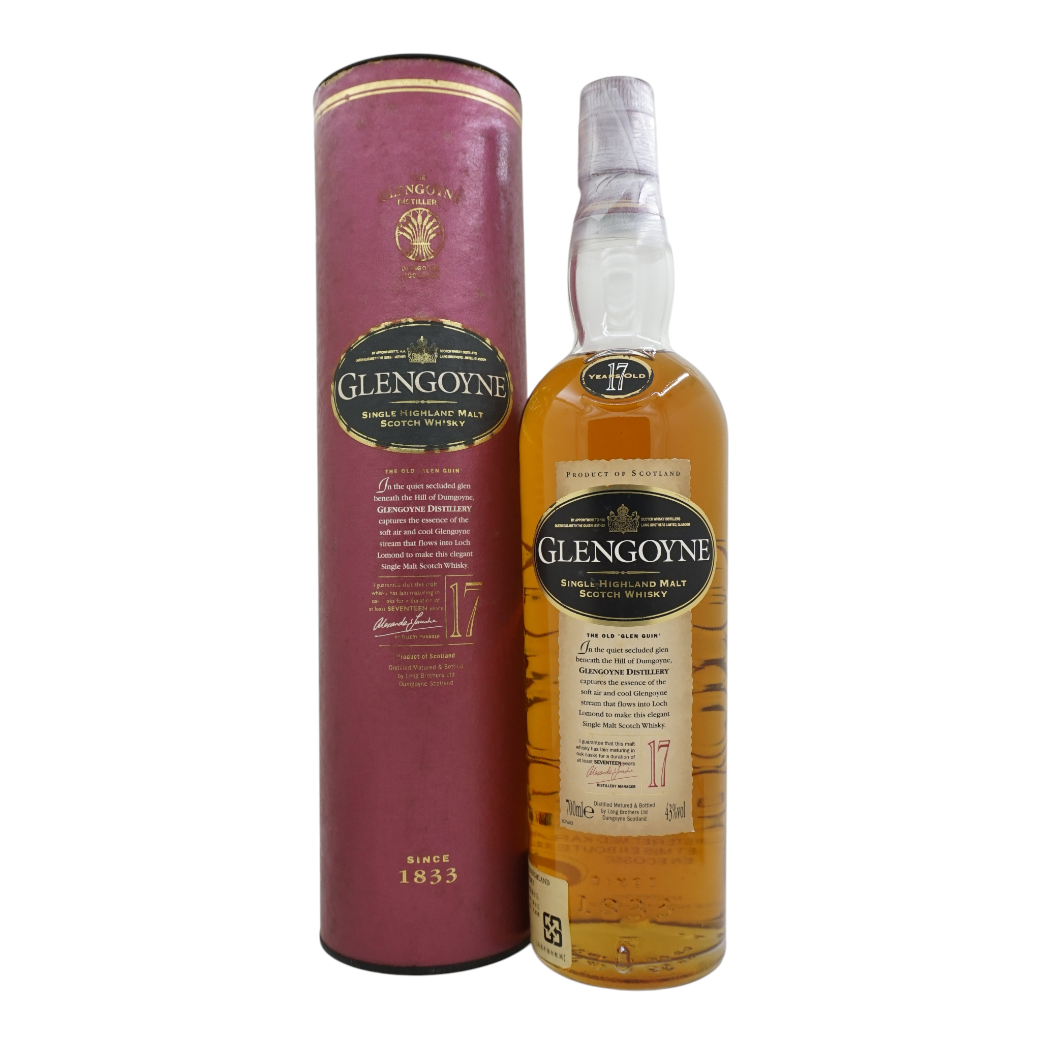 Glengoyne 17 Year Old Old Bottling