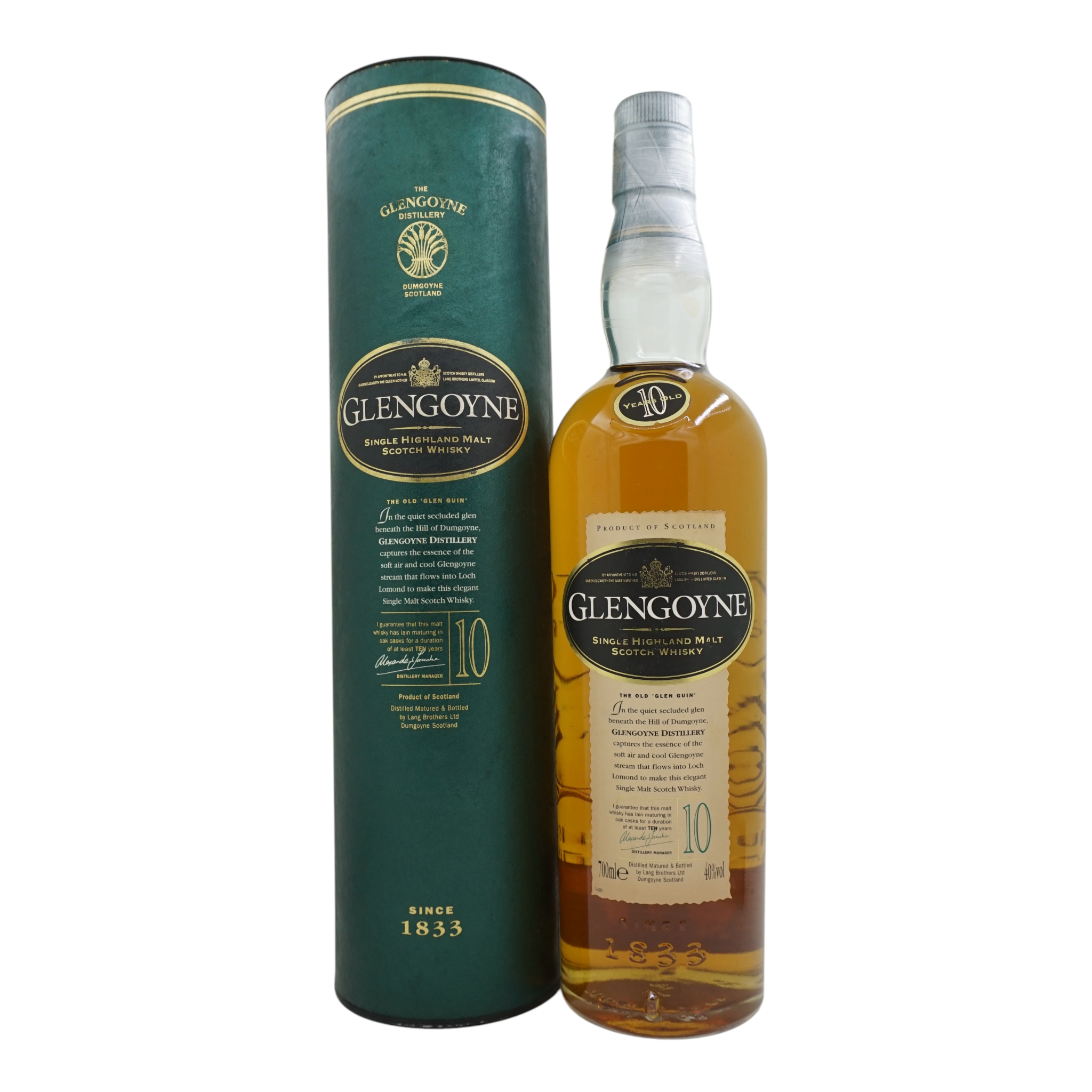 Glengoyne 10 Year Old Old Bottling