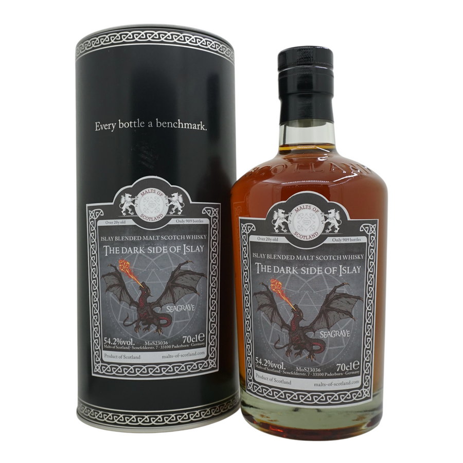 The Dark Side of Islay 20 Year Old Malts of Scotland - Seagrave #MoS23036