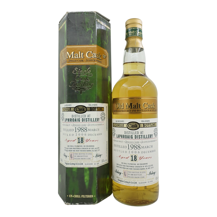 Laphroaig 1988/2006 18 Year Old Old Malt Cask #DL3214