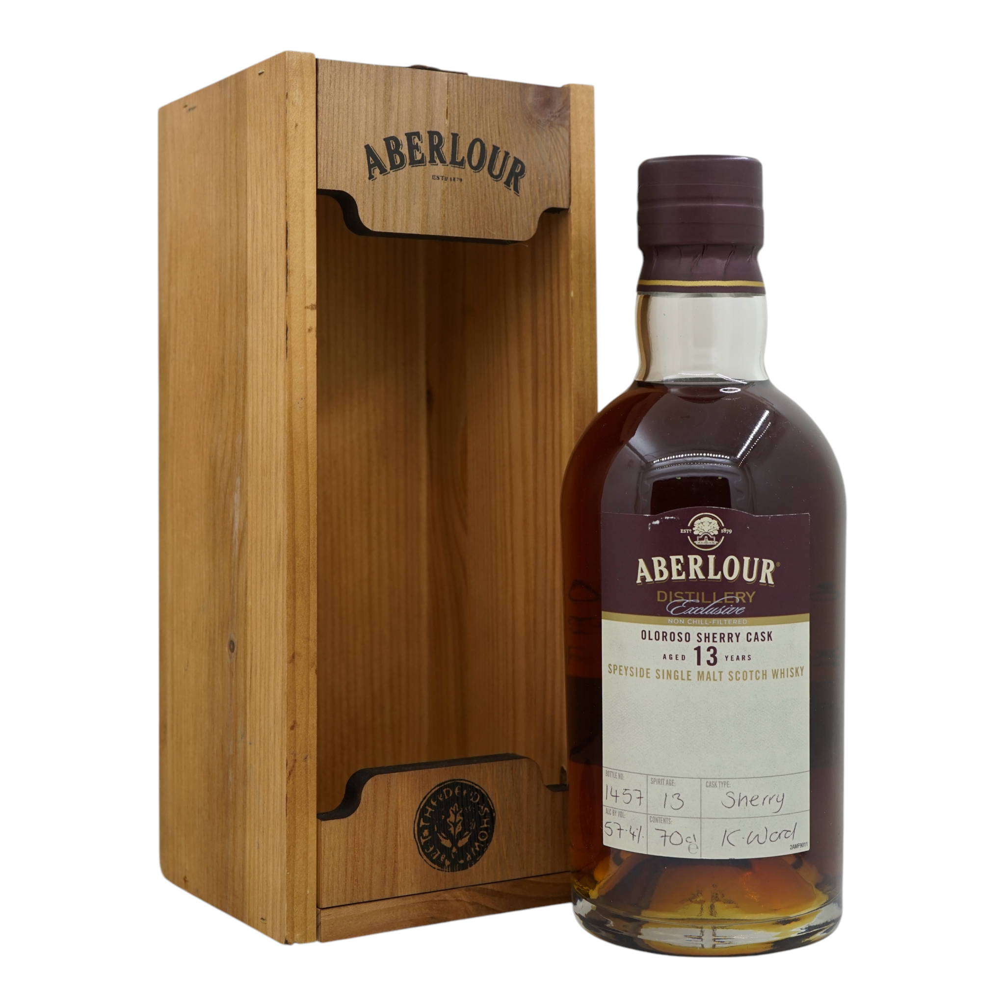 Aberlour 13 Year Old Hand Filled at the Distillery 57.4% #1457