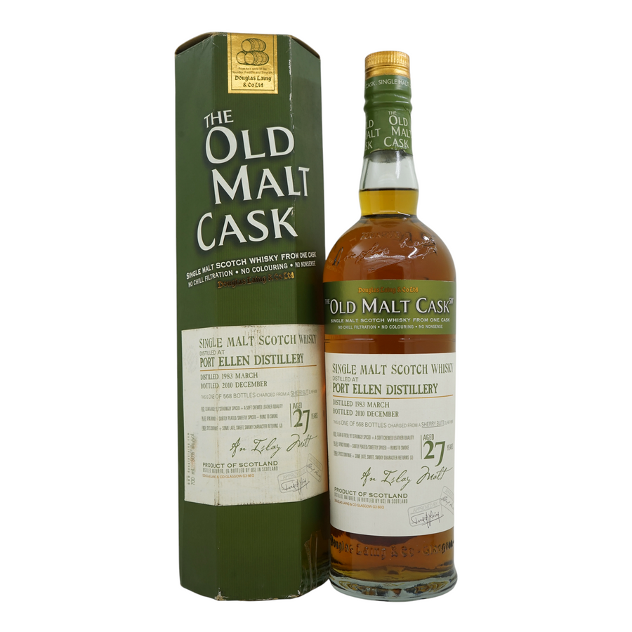 Port Ellen 1983/2010 27 Year Old Old Malt Cask Douglas Laing #DL6836