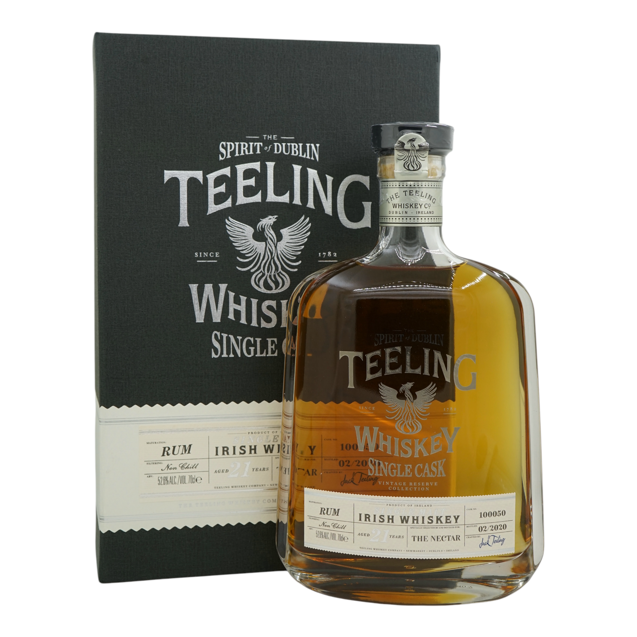 Teeling 21 Year Old Vintage Reserve Collection Bottled for The Nectar #100050