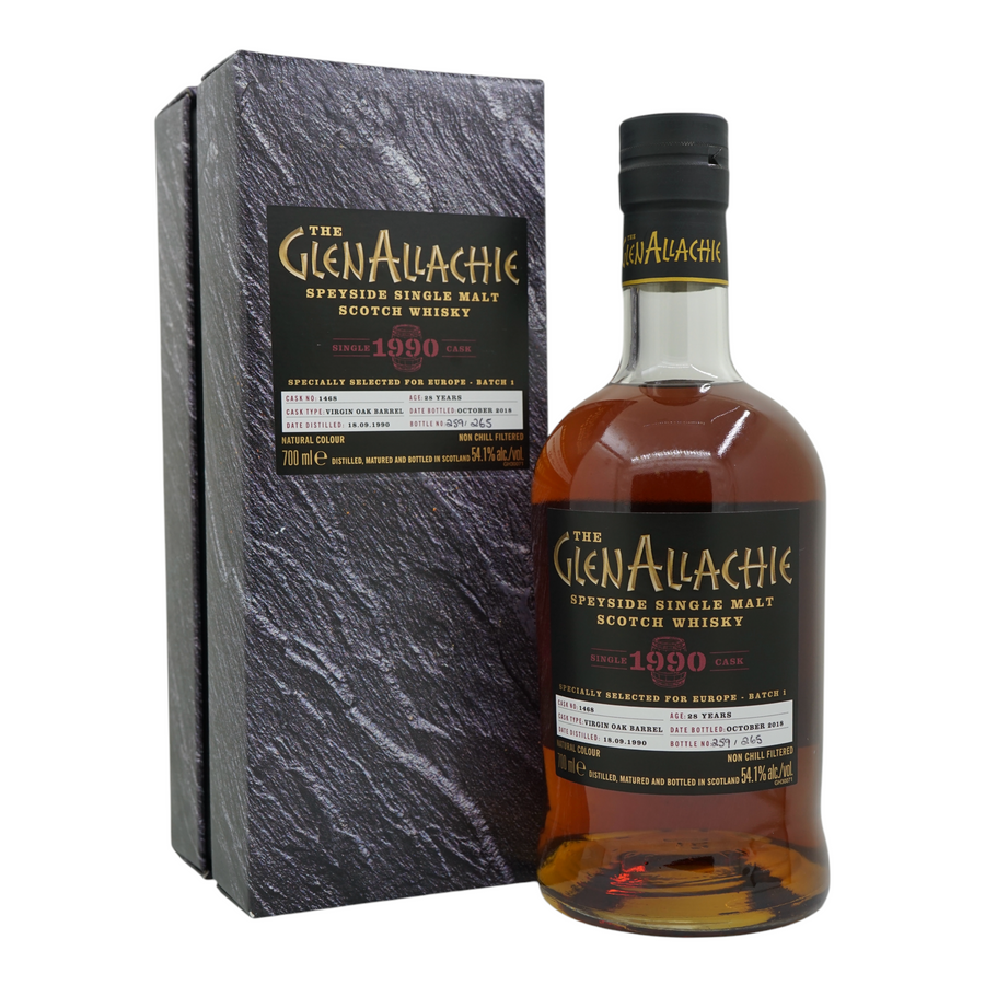 Glenallachie 1990/2018 28 Year Old Single Cask for Europe - Batch 1 #1468