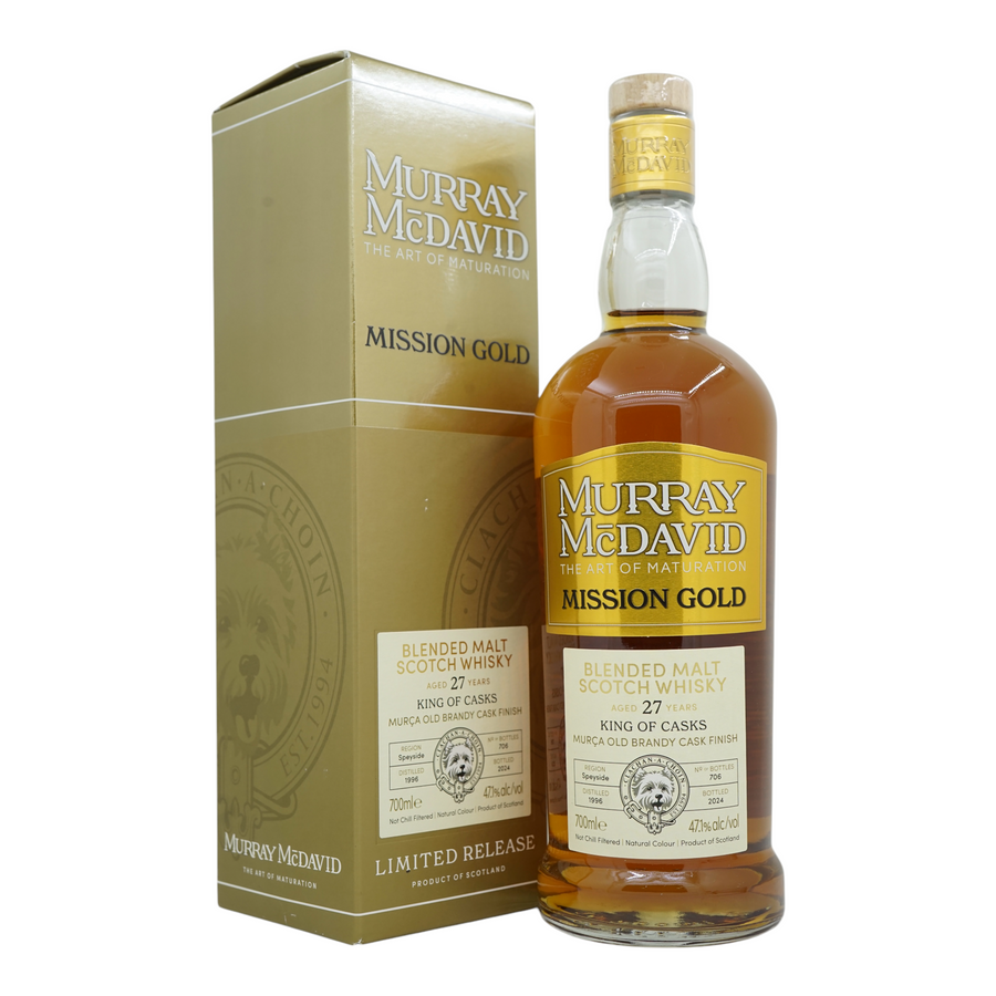 King of Casks 1996/2024 27 Year Old Mission Gold Murray McDavid 47.1%
