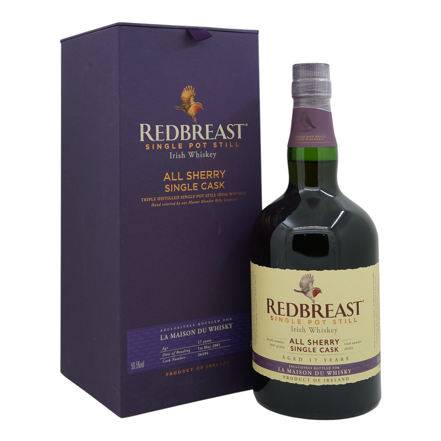 Redbreast 2001 17 Year Old All Sherry Single Cask Bottled for LMDW #26494