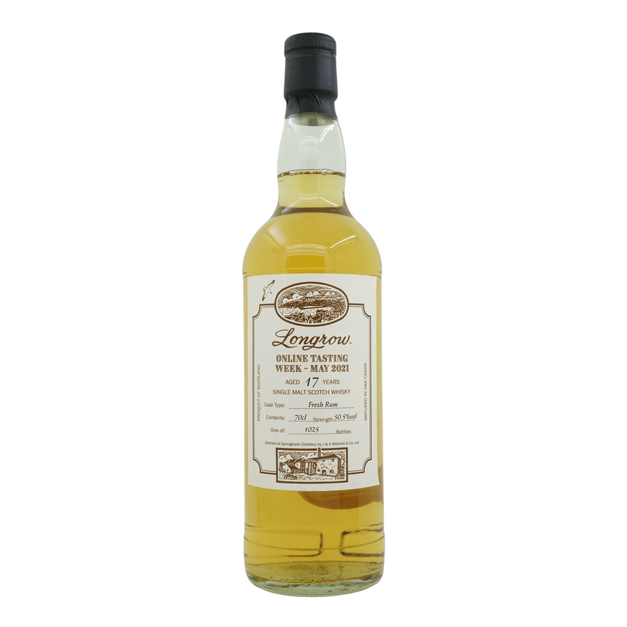 Longrow 17 Year Old Online Tasting Week 2021 50.5%