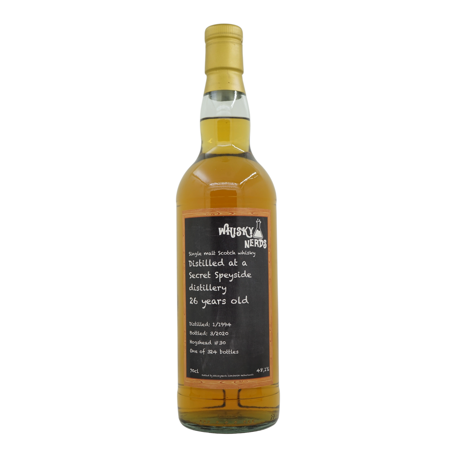 Secret Speyside Distillery 1994/2020 26 Year Old WhiskyNerds #30