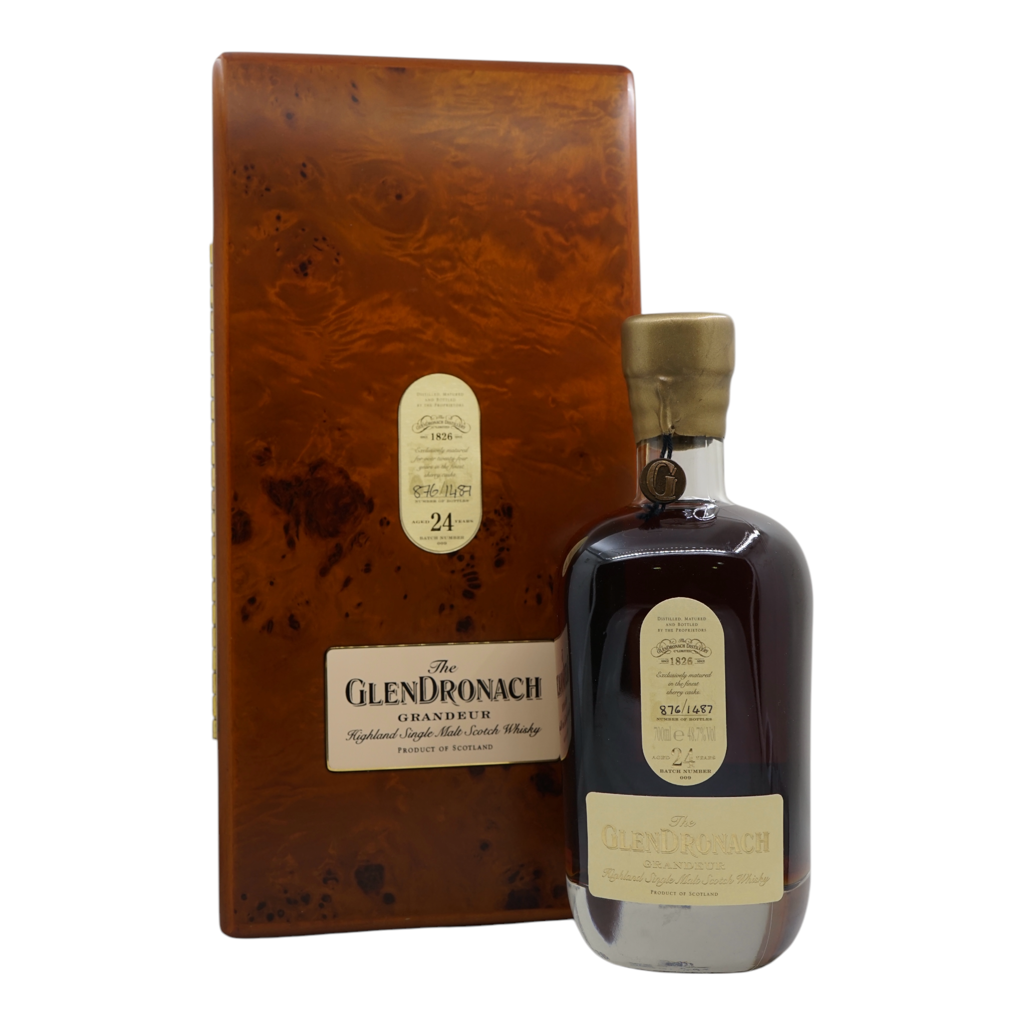 Glendronach 24 Year Old Grandeur Batch 9