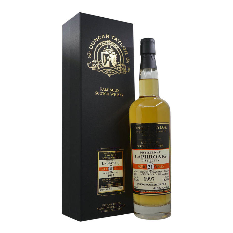 Laphroaig 1997/2018 21 Year Old Rare Auld Duncan Taylor #3325