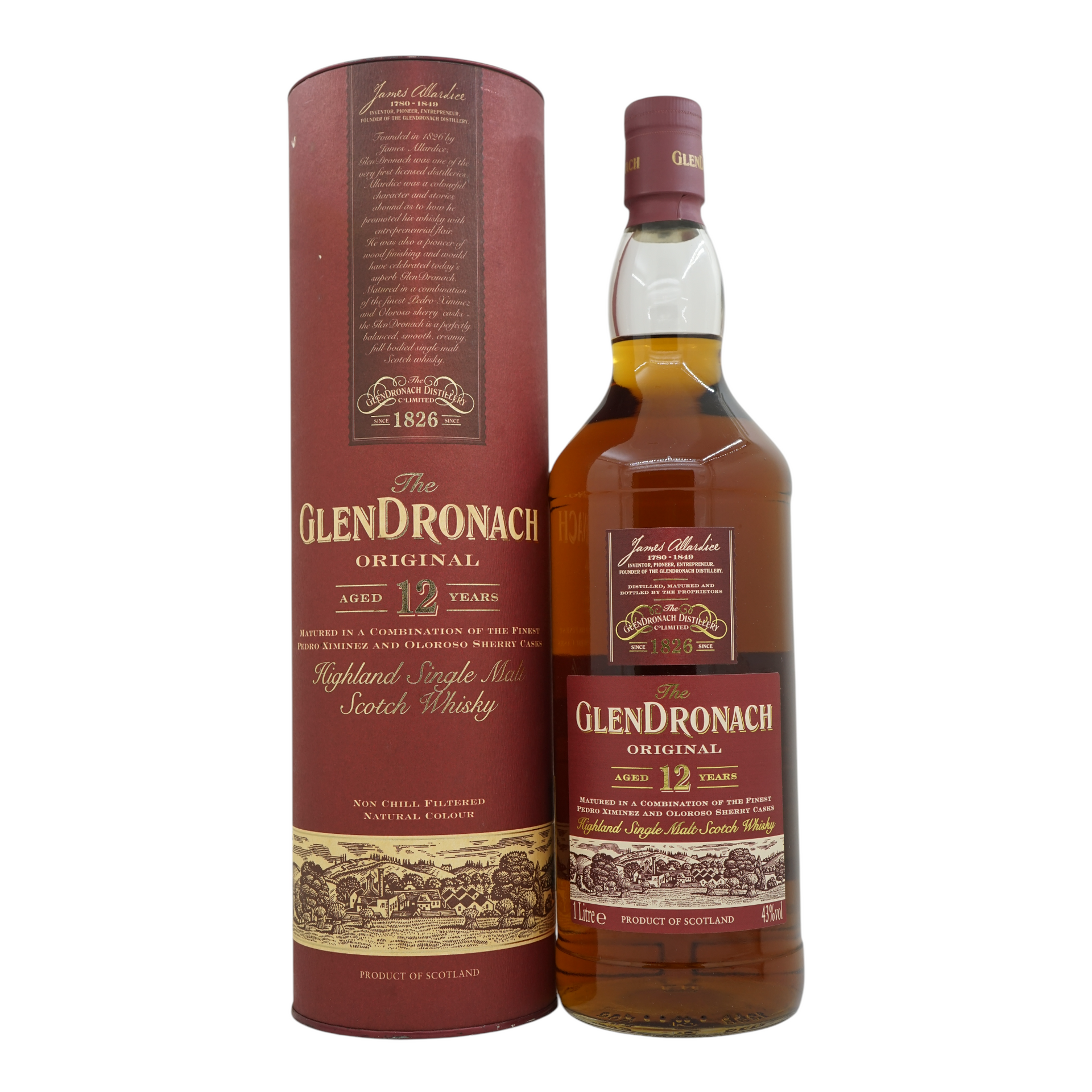 (希少品)GLENDRONACH 12年 Billy worker ver! GlenDronach 12年 スコッチウイスキー billy walker 希少品