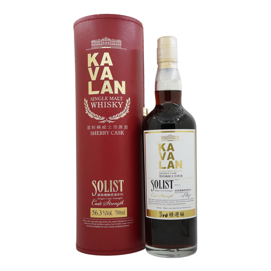 Kavalan Solist Sherry Cask 56.3% S100303016A (MMA GOLD)