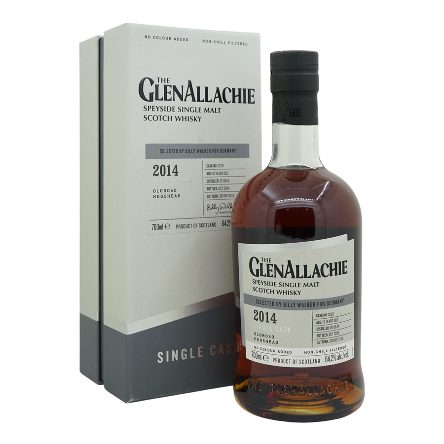 Glenallachie 2014/2024 10 Year Old Single Cask Oloroso Hogshead #3220