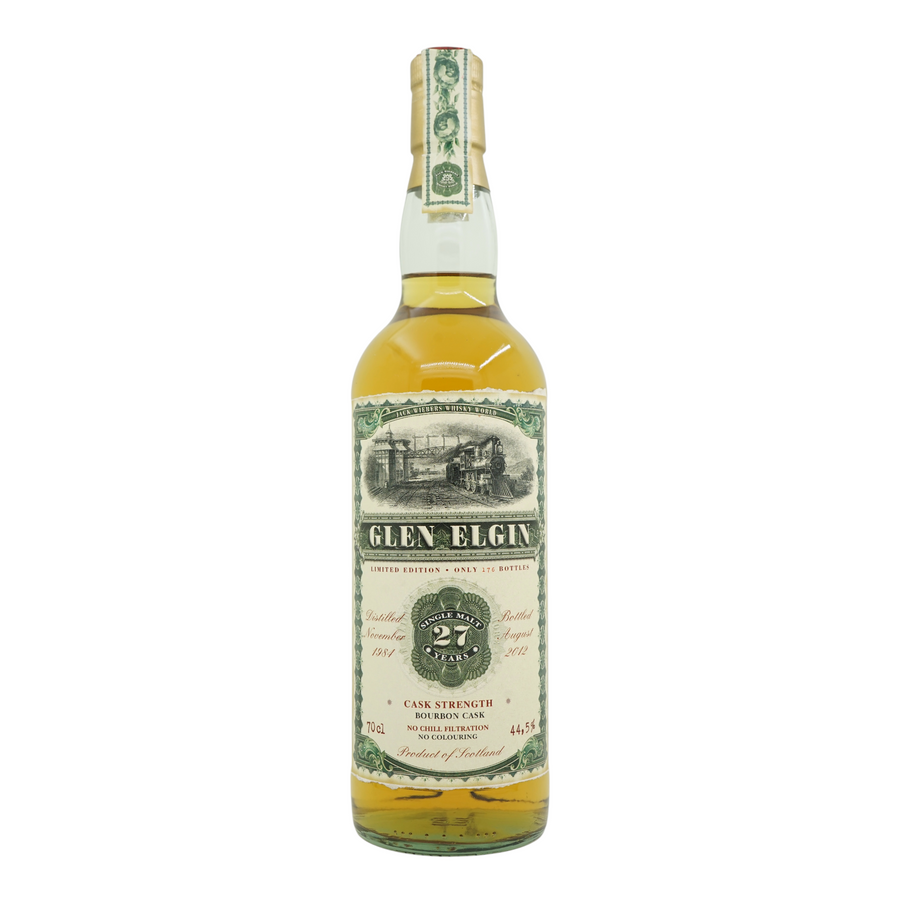 Glen Elgin 1984/2012 27 Year Old Old Train Line Jack Wiebers Whisky World #7601
